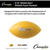 image:imageChampion Sports 105 Inch Rhino Skin Molded Foam Football Yellow