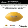 image:imageChampion Sports 105 Inch Rhino Skin Molded Foam Football Yellow