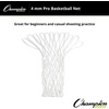 image:imageChampion Sports 4mm  50gm  Basketball Net  Braided Nylon  White