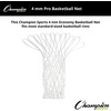 image:imageChampion Sports 4mm  50gm  Basketball Net  Braided Nylon  White