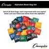 image:imageChampion Sports 5 Inch Geometric Bean Bag SetAlphabet 5 Square  Set of 26
