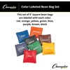 image:imageChampion Sports 5 Inch Geometric Bean Bag SetColors 5 Square  Set of 8