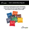 image:imageChampion Sports 5 Inch Geometric Bean Bag SetColors 5 Square  Set of 8