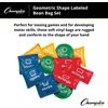 image:imageChampion Sports 5 Inch Geometric Bean Bag SetGeometric 5 Square  Set of 12
