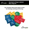 image:imageChampion Sports 5 Inch Geometric Bean Bag SetGeometric 5 Square  Set of 12