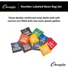 image:imageChampion Sports 5 Inch Geometric Bean Bag SetNumbers 5 Square  Set of 10