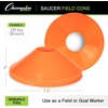 image:imageChampion Sports 75 Diameter Flexible Saucer Field Cone for Athletics and Social Distancing Yellow