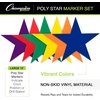 image:imageChampion Sports 9Inch Poly Star Marker Set Multicolor 1 Count Pack of 19