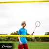 image:imageChampion Sports Adjustable Sport Net Portable Sport Game Net for Volleyball Tennis Pickleball and Badminton  Multiple WidthsYellow 18W x 63H