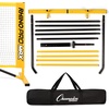 image:imageChampion Sports Adjustable Sport Net Portable Sport Game Net for Volleyball Tennis Pickleball and Badminton  Multiple WidthsYellow 18W x 63H