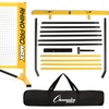 image:imageChampion Sports Adjustable Sport Net Portable Sport Game Net for Volleyball Tennis Pickleball and Badminton  Multiple WidthsYellow 20W x 63H
