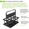 image:imageChampion Sports Collapsible Water Bottle Carrier Black StandardStandard