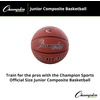 image:imageChampion Sports Composite Basketball  IndoorOutdoor Play  Official Intermediate amp Junior Sizes  Durable Grip amp Air RetentionJunior  Size 5 275