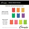 image:imageChampion Sports Deluxe Adult Mesh Pinnie Neon Orange  12 Pack
