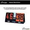 image:imageChampion Sports Deluxe FlipAScore BoardTimer One Size Bold Orange