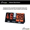 image:imageChampion Sports Deluxe FlipAScore BoardTimer One Size Bold Orange