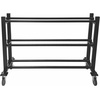 image:imageChampion Sports Deluxe Heavy Duty Basketball Storage Cart with Locking Swivel Caster Wheels BlackHeavy Duty 15 Ball Capacity