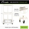 image:imageChampion Sports Durable ABS Scooter Storage Cart