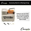 image:imageChampion Sports Electric Ball Inflator  Quiet HighPSI Air Compressor amp Ball Pump for Sports Balls 110120V AC18 HP  20 PSI Economy