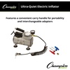 image:imageChampion Sports Electric Ball Inflator  Quiet HighPSI Air Compressor amp Ball Pump for Sports Balls 110120V AC18 HP  60 PSI Ultra Quiet