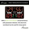 image:imageChampion Sports Electronic Scoreboard MultiSport Tabletop Indoor 24 L x 16 H x 10 D Black Model T90