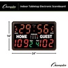 image:imageChampion Sports Electronic Scoreboard MultiSport Tabletop Indoor 24 L x 16 H x 10 D Black Model T90