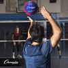 image:imageChampion Sports Fabric Volleyball with NoSting Cover Indoor  Soft Volleyballs for Beginners  RedBlue