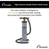 image:imageChampion Sports High Volume Air Pump Dark Gray One Size Model P50