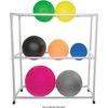image:imageChampion Sports HighImpact AllTerrain Cart  53 L x 19 W x 59 H  WhiteBall Storage Cart 62L x 185W x 67H