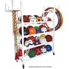 image:imageChampion Sports HighImpact AllTerrain Cart  53 L x 19 W x 59 H  WhiteEquipment Cart 61L x 19W x 62H