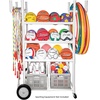 image:imageChampion Sports HighImpact AllTerrain Cart  53 L x 19 W x 59 H  WhiteHighImpact AllTerrain Cart 53L x 19W x 59H