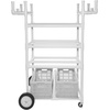 image:imageChampion Sports HighImpact AllTerrain Cart  53 L x 19 W x 59 H  WhiteHighImpact AllTerrain Cart 53L x 19W x 59H