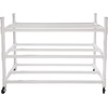 image:imageChampion Sports HighImpact AllTerrain Cart  53 L x 19 W x 59 H  WhiteThreeTier Basketball Cart 55L x 19W x 45H