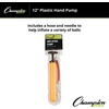 image:imageChampion Sports IP12 Plastic Hand Pump 12 Inch Yellow
