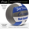 image:imageChampion Sports Official Synthetic Leather VolleyballBlueGray