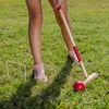 image:imageChampion Sports Outdoor Game Sets  Volleyball Badminton Tetherball Bocce amp CroquetOutdoor Badminton Set