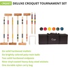 image:imageChampion Sports Outdoor Game Sets  Volleyball Badminton Tetherball Bocce amp CroquetOutdoor Badminton Set