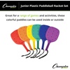 image:imageChampion Sports Plastic amp Foam Racket Sets  Durable Lightweight Paddles for Youth Play amp PE Paddleball RacquetballJunior Plastic Paddleball Set of 6