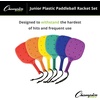 image:imageChampion Sports Plastic amp Foam Racket Sets  Durable Lightweight Paddles for Youth Play amp PE Paddleball RacquetballJunior Plastic Paddleball Set of 6