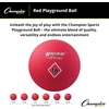 image:imageChampion Sports Playground Ball  Durable HighBounce Ball Sizes 5 6 7 10 13 amp 16 for Gym Recess amp Play16 Diameter