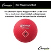 image:imageChampion Sports Playground Ball  Durable HighBounce Ball Sizes 5 6 7 10 13 amp 16 for Gym Recess amp Play7 Diameter