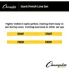 image:imageChampion Sports Poly Start and Finish Line Set 48 Inch  Indoor and Outdoor Rated with Hi Visibility Optic Yellow Line with Black Letters