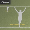 image:imageChampion Sports Poly Start and Finish Line Set 48 Inch  Indoor and Outdoor Rated with Hi Visibility Optic Yellow Line with Black Letters
