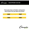 image:imageChampion Sports Poly Start and Finish Line Set 48 Inch  Indoor and Outdoor Rated with Hi Visibility Optic Yellow Line with Black Letters
