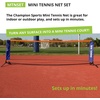 image:imageChampion Sports Portable Tennis Net 10 Foot Kids Mini Tennis Set amp Athletic Equipment