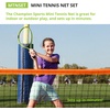 image:imageChampion Sports Portable Tennis Net 10 Foot Kids Mini Tennis Set amp Athletic Equipment