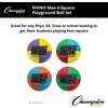 image:imageChampion Sports Rhino Max Playground Ball Sets  Available in Mulitple Activity Styles4Square Playground Set