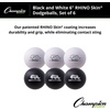 image:imageChampion Sports Rhino Skin Low Bounce Dodgeball Sets amp Singles for Playground PE Backyard amp League Games  Team Sports Equipment for Youth amp AdultsBlack  White