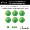 image:imageChampion Sports Rhino Skin Low Bounce Dodgeball Sets amp Singles for Playground PE Backyard amp League Games  Team Sports Equipment for Youth amp AdultsNeon Green