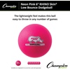 image:imageChampion Sports Rhino Skin Low Bounce Dodgeball Sets amp Singles for Playground PE Backyard amp League Games  Team Sports Equipment for Youth amp AdultsNeon Pink
